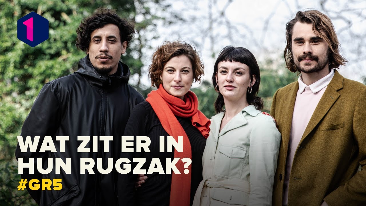 Wat zit er in de rugzak van de GR5-acteurs?