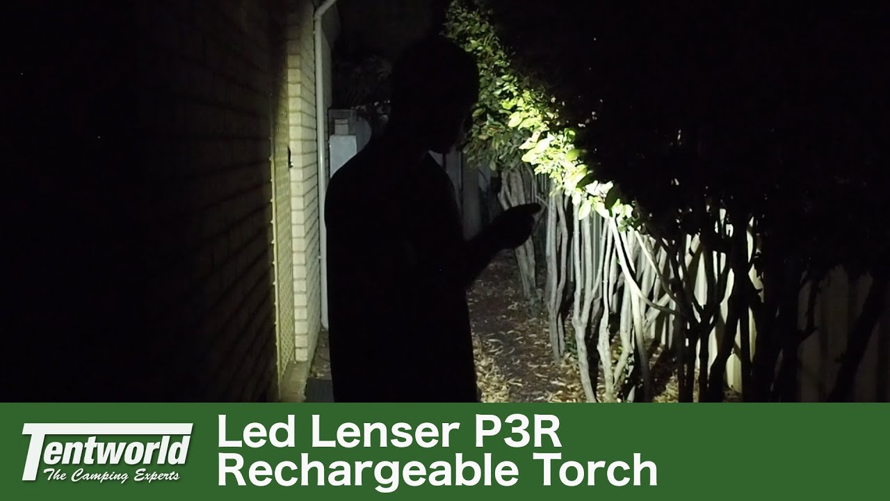 The Led Lenser P3R Rechargeable Torch is Super Bright and Compact!