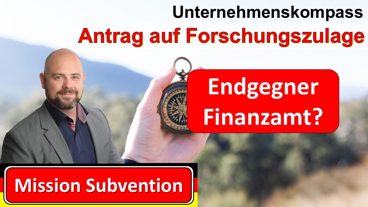 Forschungszulage - Endgegner Finanzamt? - Mission Subvention