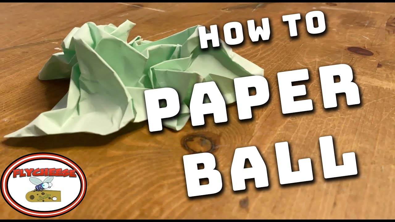 Paper Ball  - Stop Motion Animation How To Ideas