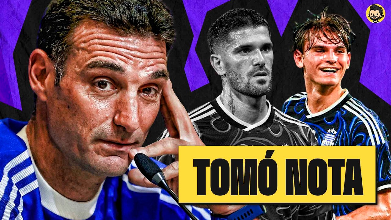 Scaloni sac&oacute; 5 conclusiones en la fecha FIFA