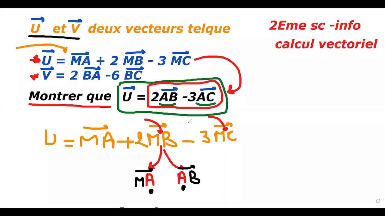 2 eme scien_ info  calcul vectoriel