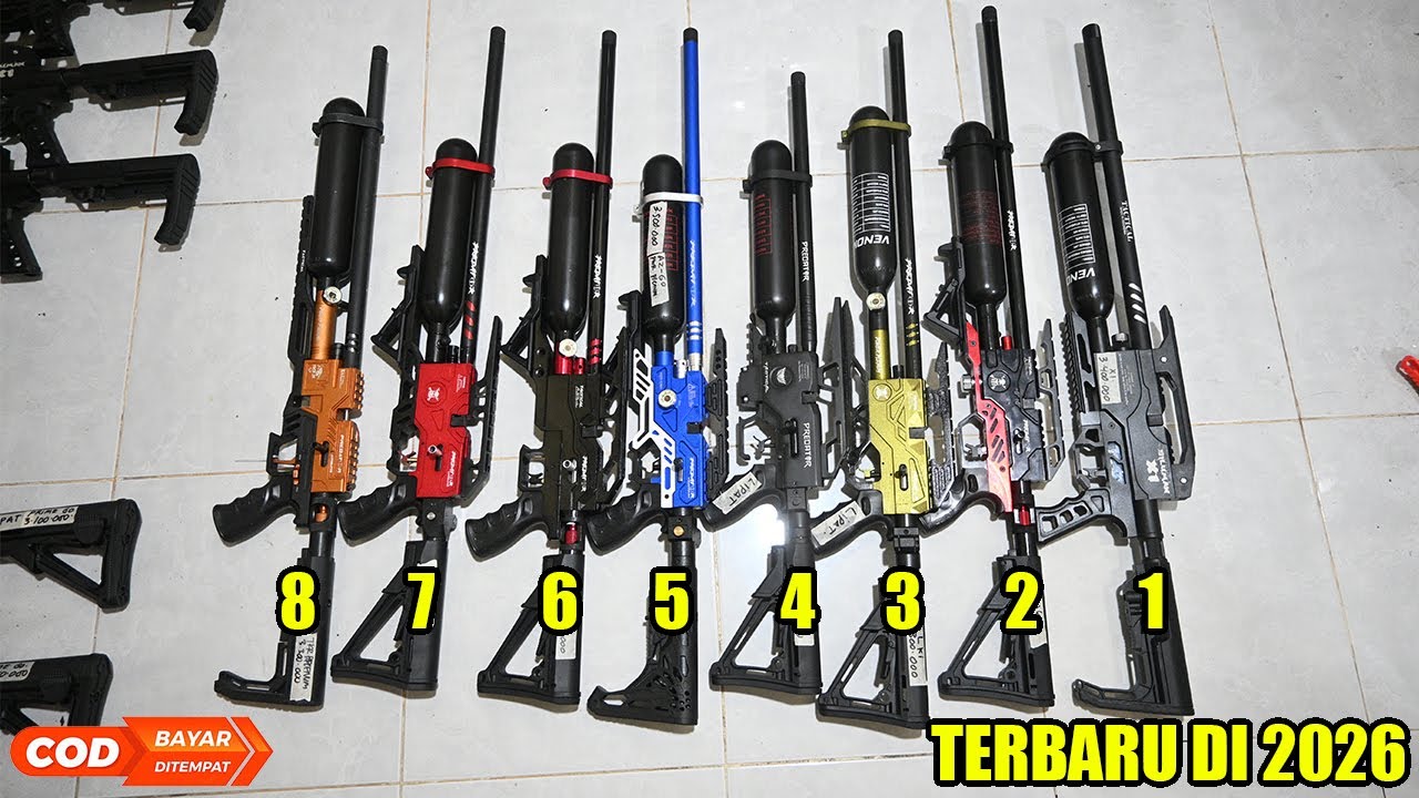 Daftar harga senapan angin PCP BOCAP PREDATOR CNC di 2026