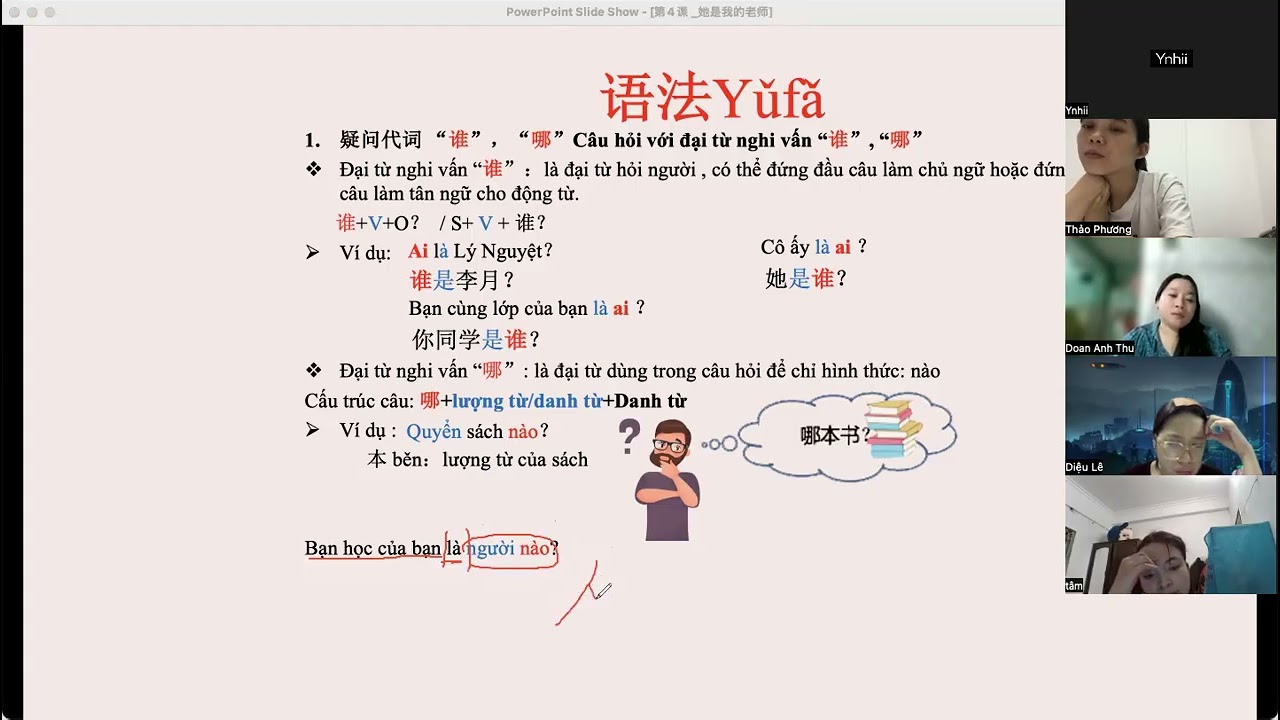 BUỔI 6: BÀI 4+5 HSK1