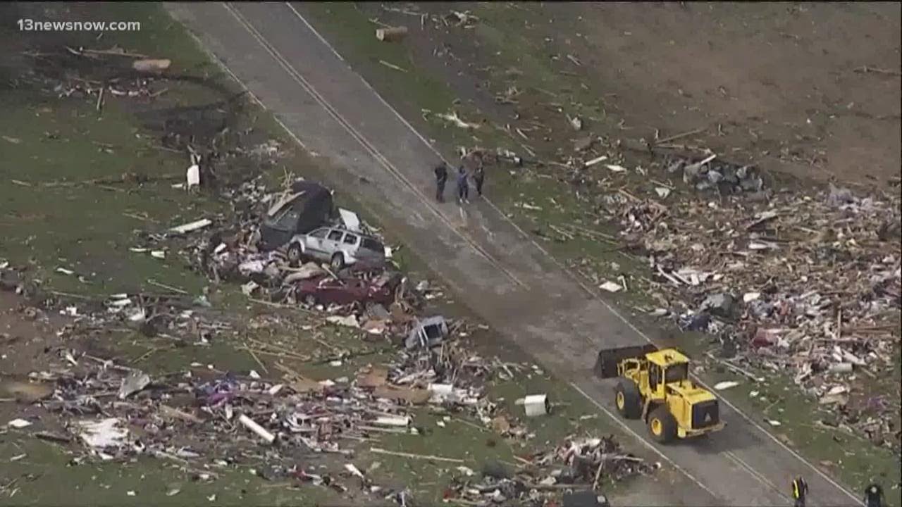 Recovery efforts underway after deadly tornado rips through Bertie County, NC