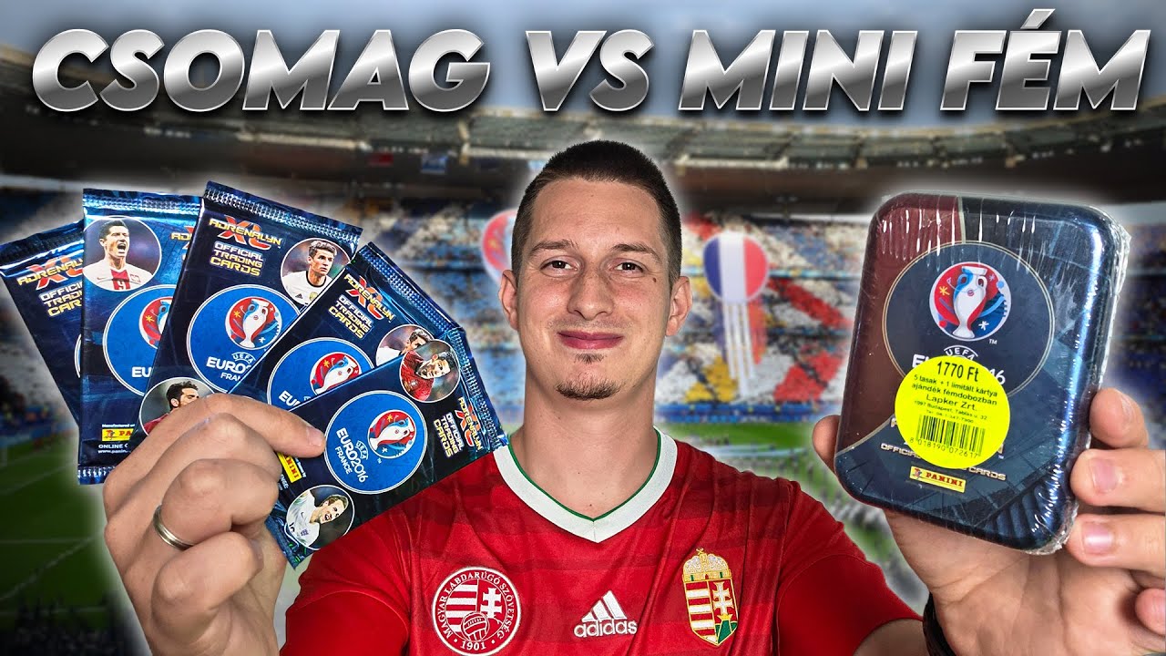 Panini Adrenalyn XL UEFA EURO 2016 | Mini Fémdoboz vs Csomagok