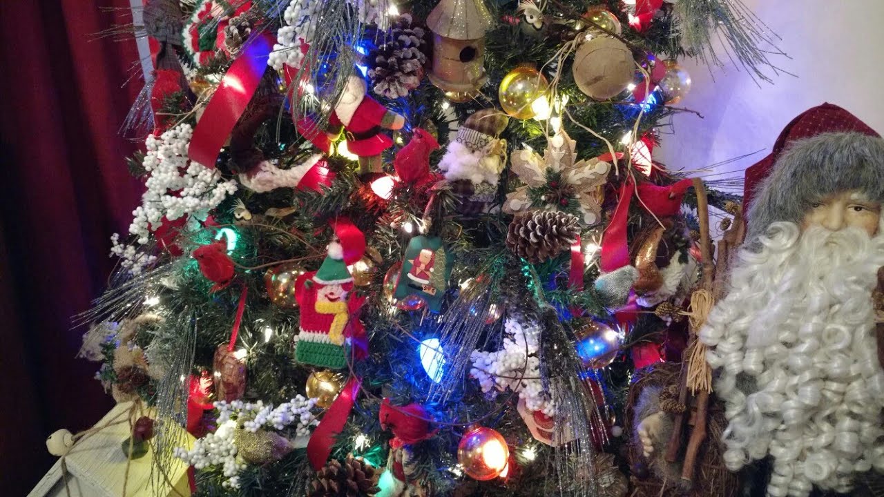 Christmas 2017-Rustic/Woodlands Tree- Part 1 in series 2017