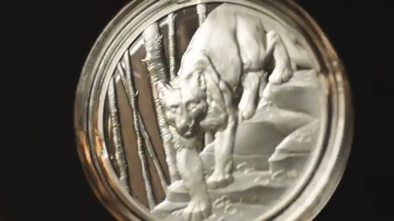 2024 Canada $20 1-oz Silver Great Hunters: Cougar Ultra High Relief Proof