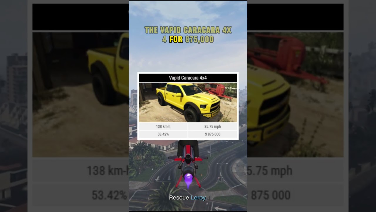 5 ЛУЧШИХ ПИКАПОВ в GTA 5