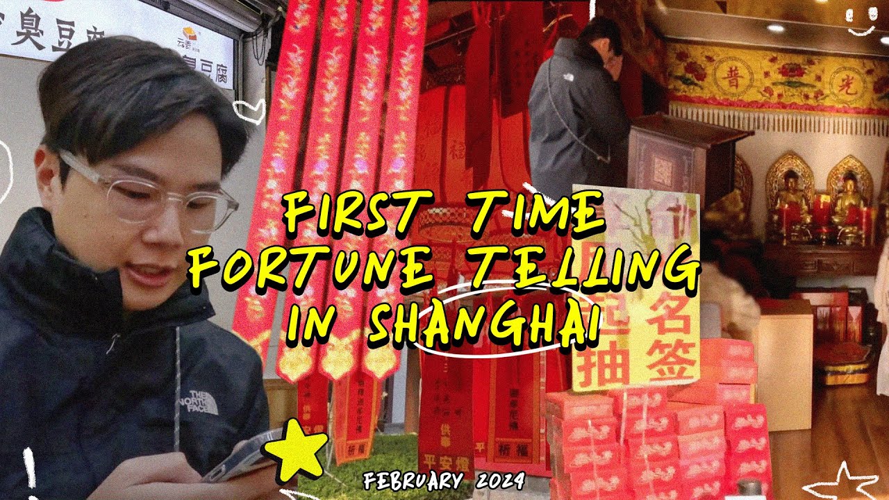 VLOG 01: First Time Fortune Telling in Shanghai