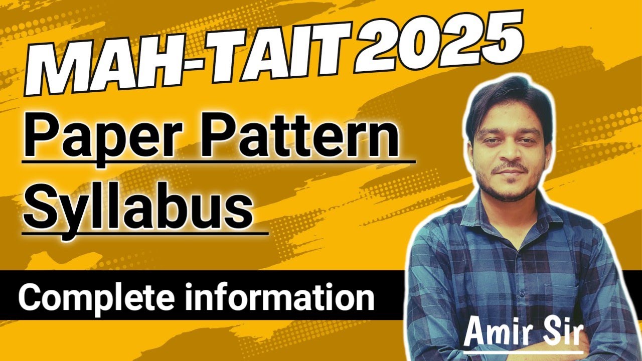 TAIT PAPER PATTER SYLLABUS DISCUSSION