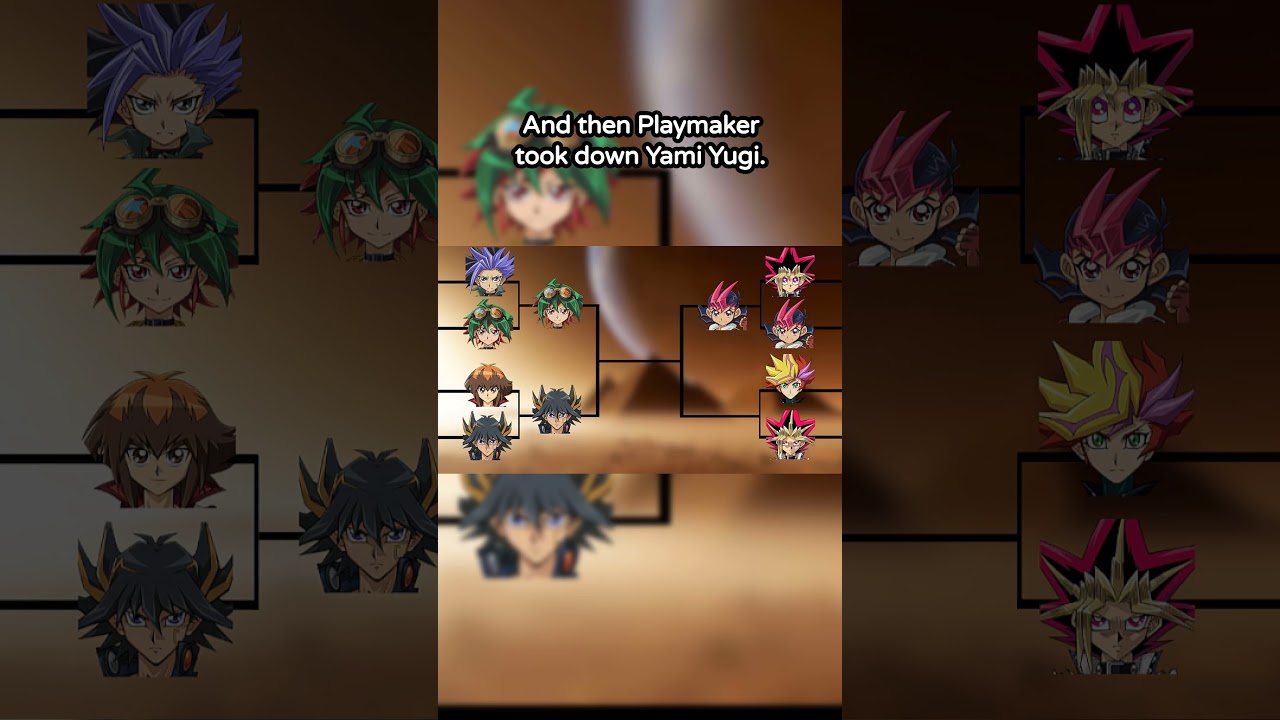 Я смоделировал турнир по протагонистам Yu-Gi-Oh в Master Duel