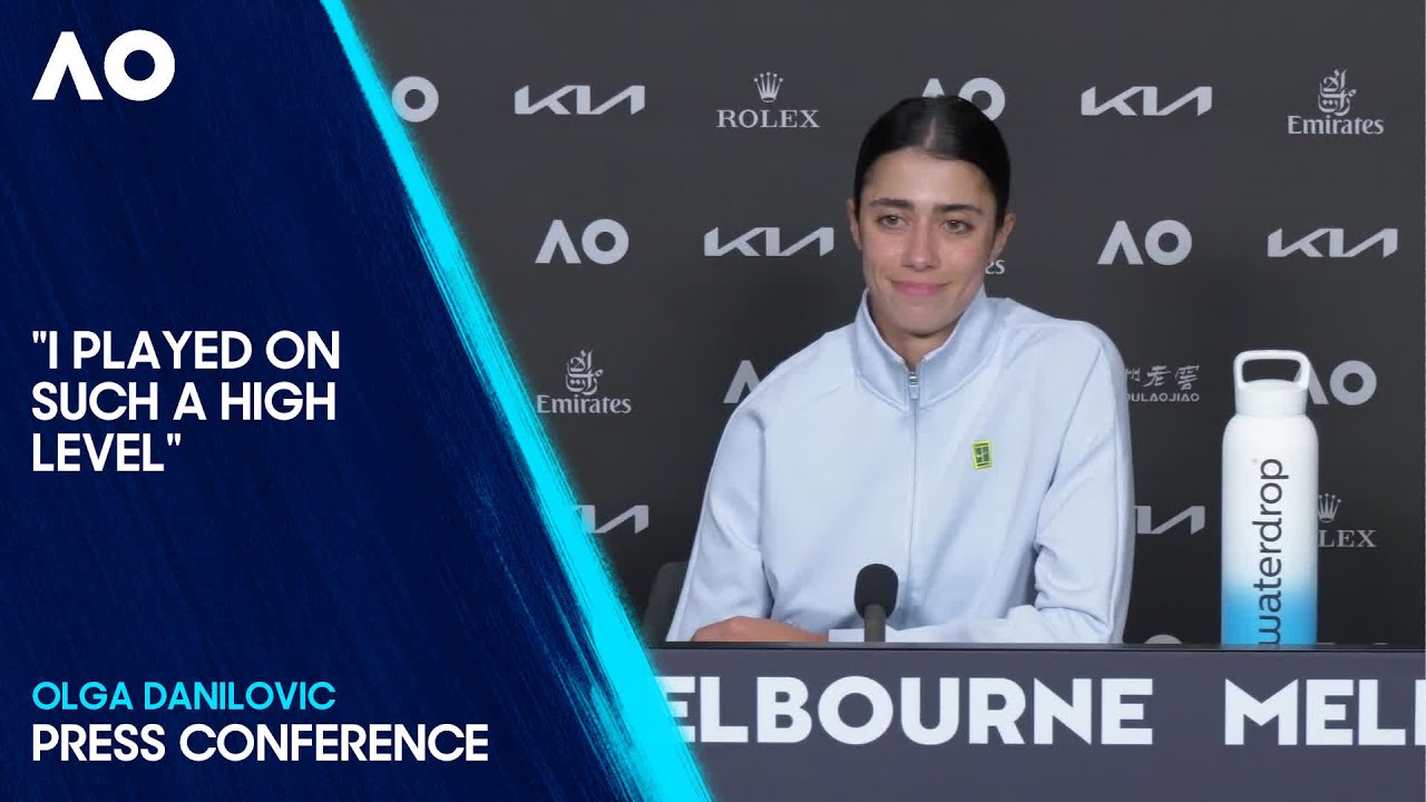 Olga Danilovic Press Conference | Australian Open 2025 Third Round