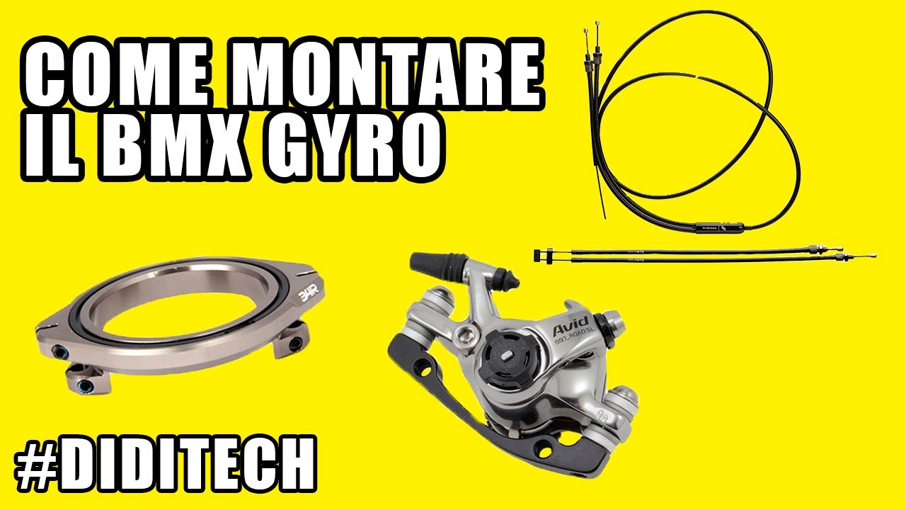 #DIDITECH - COME MONTARE IL GYRO MECCANICO DA BMX SULLA MTB!