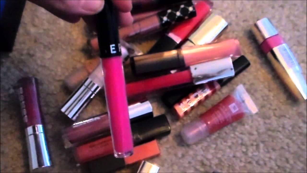 Declutter My Makeup Collection | Lip Product Purge 2015
