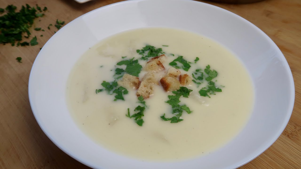 Spargelsuppe/ super cremig & einfach / Приготовим Суп из Спаржи | Bei Sona