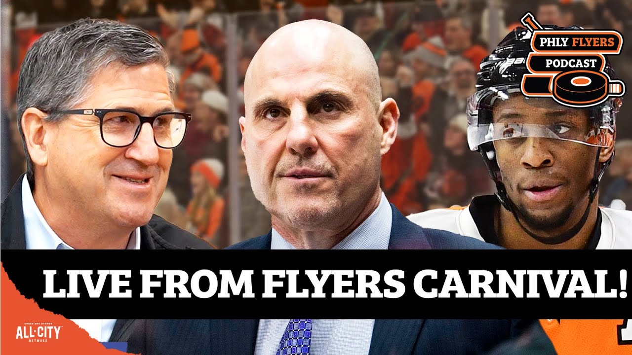 Rick Tocchet, Keith “Jonesy” Jones & more talk season & rebuild LIVE from Flyers Charities Carnival
