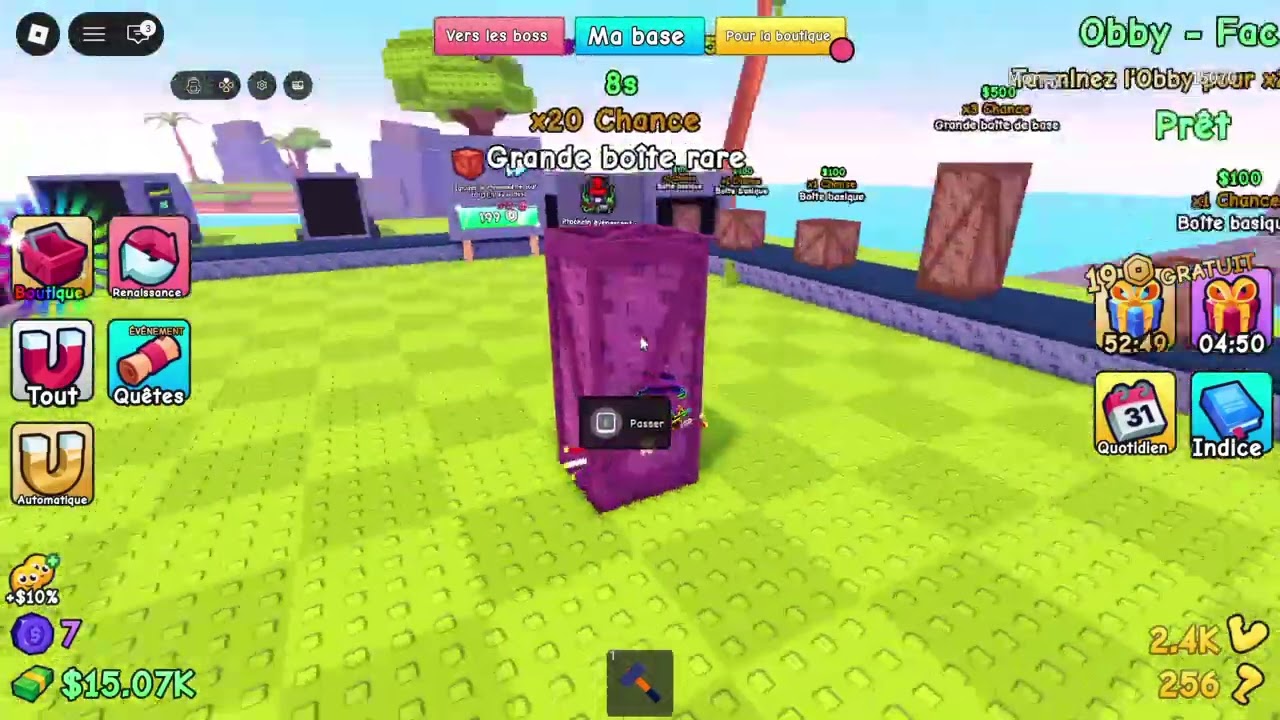 Roblox construis ta gym