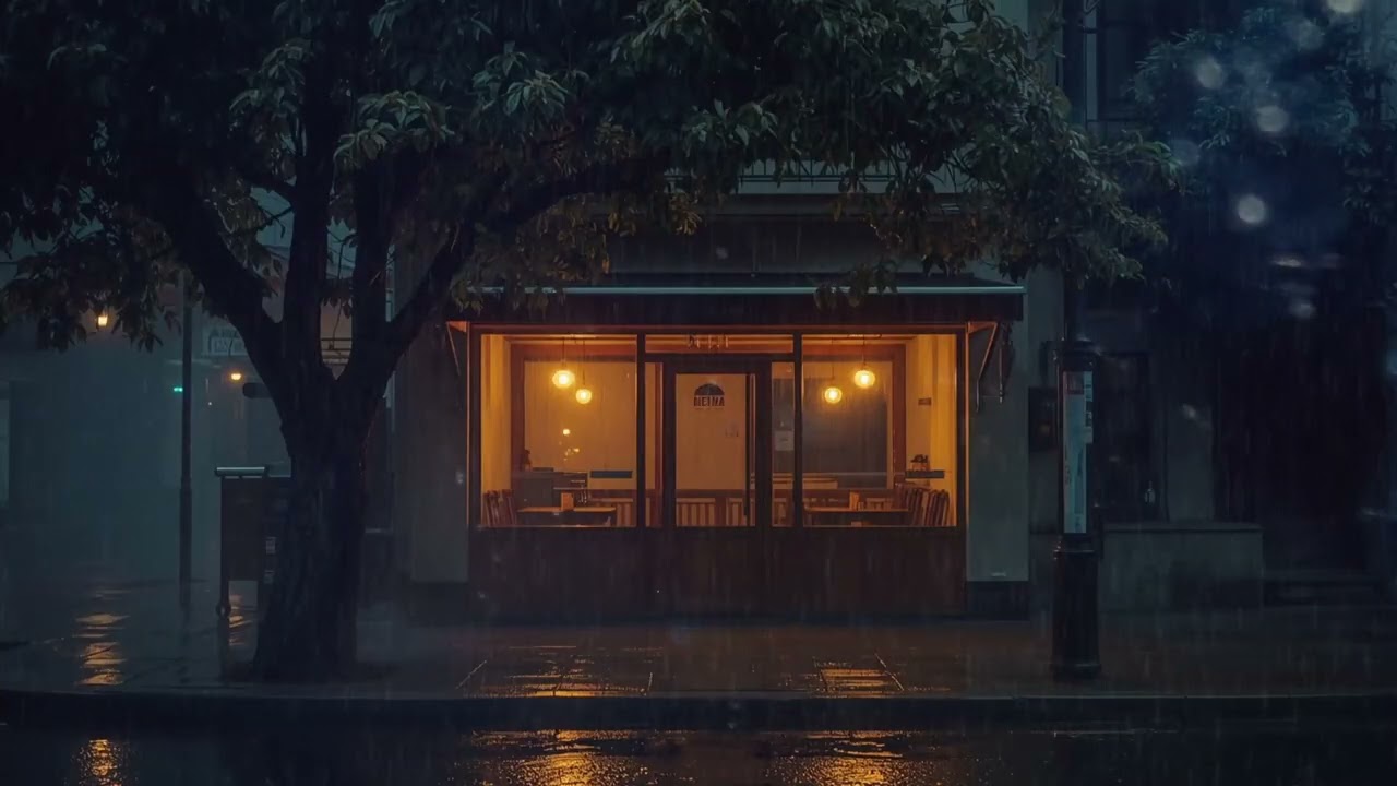 Relaxing Rain Sounds | Calming Music Background | for Focus, Study, Sleep & Meditation