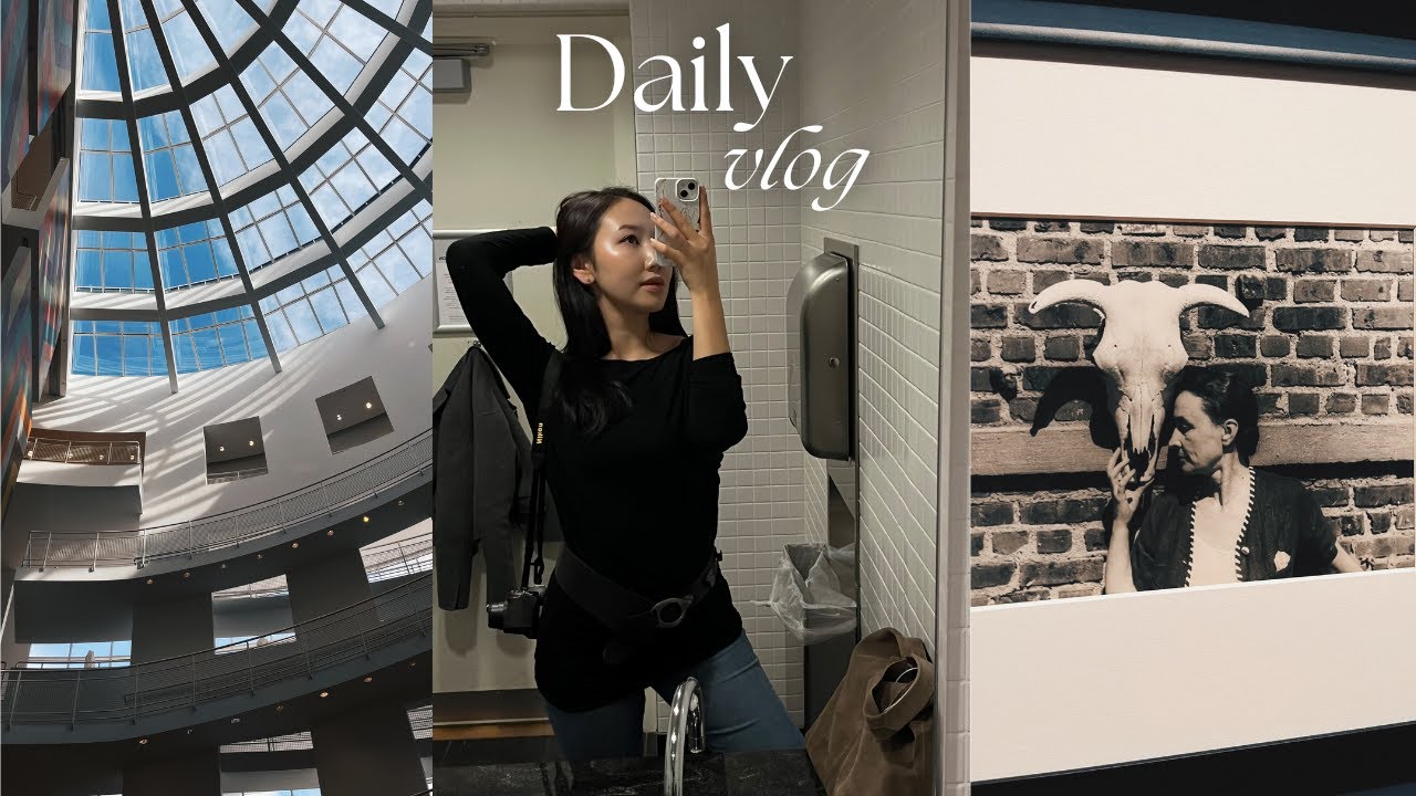 A Day in My Life in Atlanta: O'Keeffe Exhibit, Matcha Affogato, & Winter Clean-Up vibes