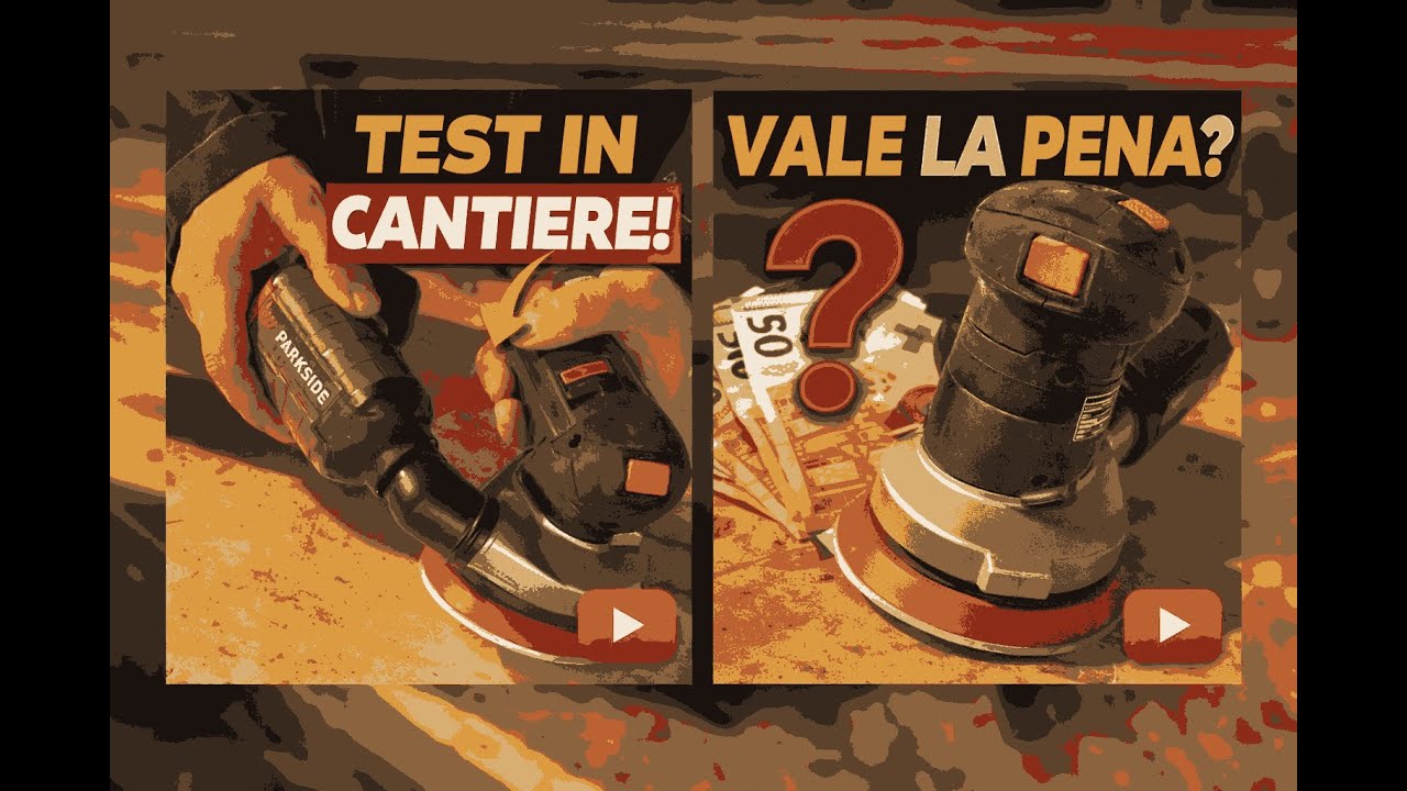 La levigatrice Parkside a batteria funziona davvero? Prova reale