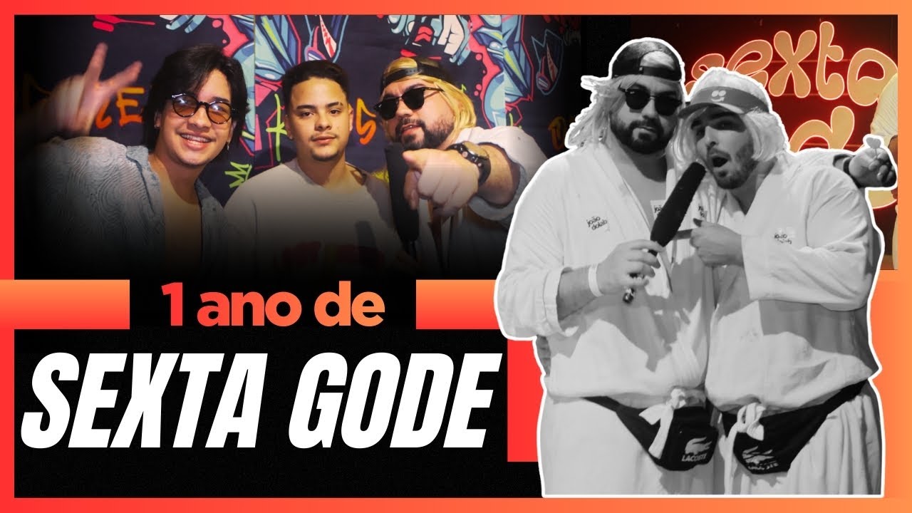 1 ANO DE SEXTA GODE COM KAKA E PEDRINHO EM BRASÍLIA