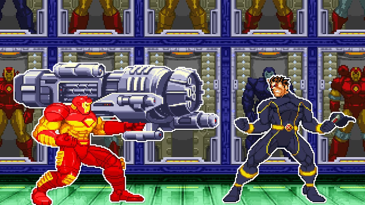 IRONMAN VS ASTONISHING CYCLOPS! AVENGER VS X-MEN!