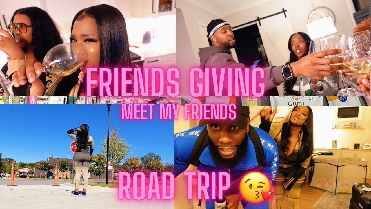 VLOG#34 |HOUSE TOUR| FRIENDSGIVING🍗| I GOT SICK FROM 💊🤦🏾‍♀️