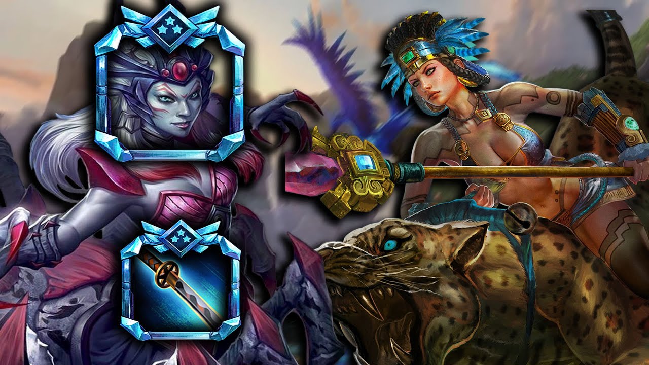 TRYHARDING AGANIST TOP TIERS WITH THICC AWILIX! - Masters Ranked Duel - SMITE