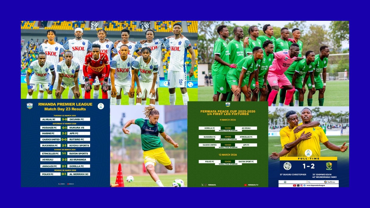 🔴ISANGO SPORTS TV: UMUTOZA WA RAYON SPORTS FC MU MAZI ABIRA