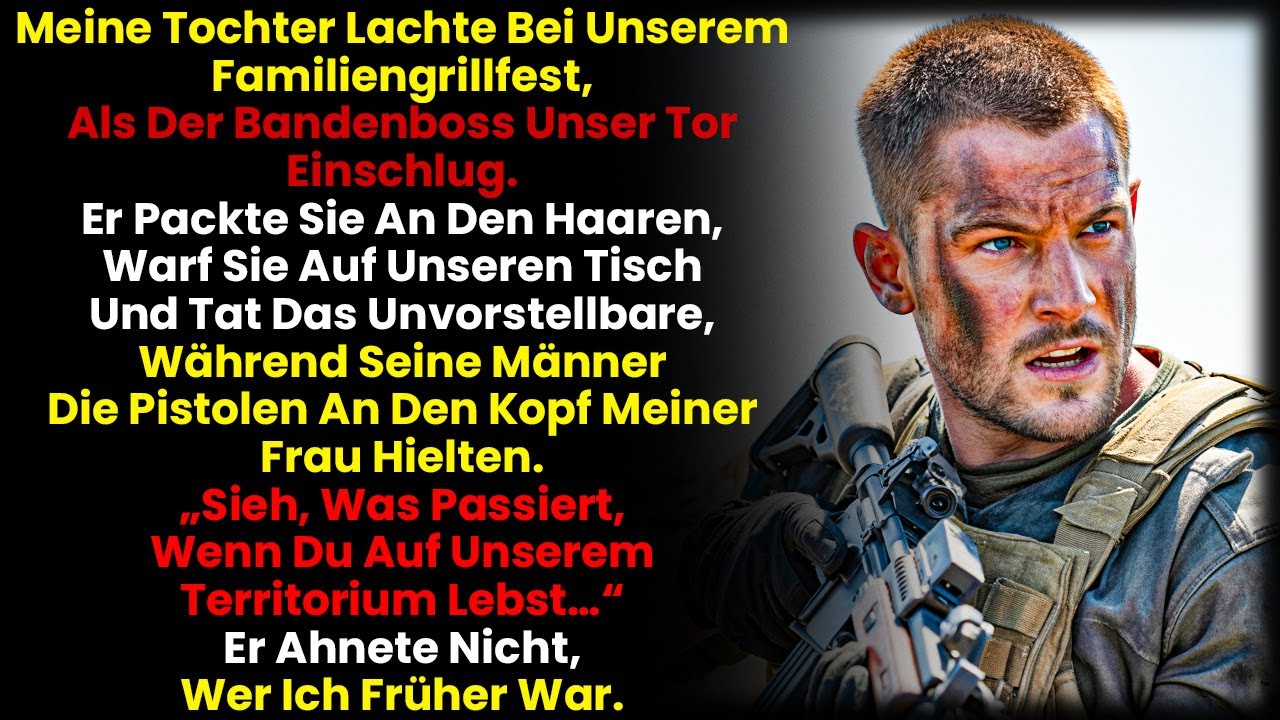 Der Gangboss missbrauchte meine Tochter vor meinen Augen – er vergaß, dass ich Navy-SEAL-Killer bin.