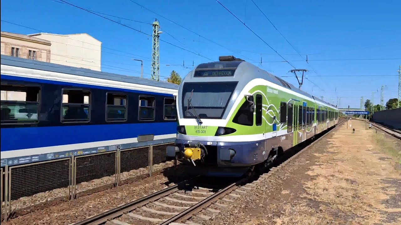 Vonatok Törökszentmiklóson