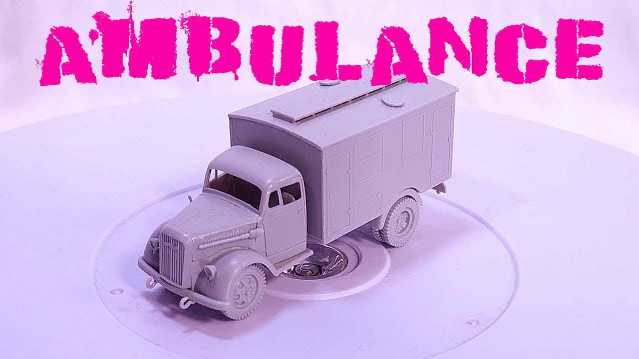 Italeri Kfz.305 Ambulance - Opel Blitz - 72nd Scale.