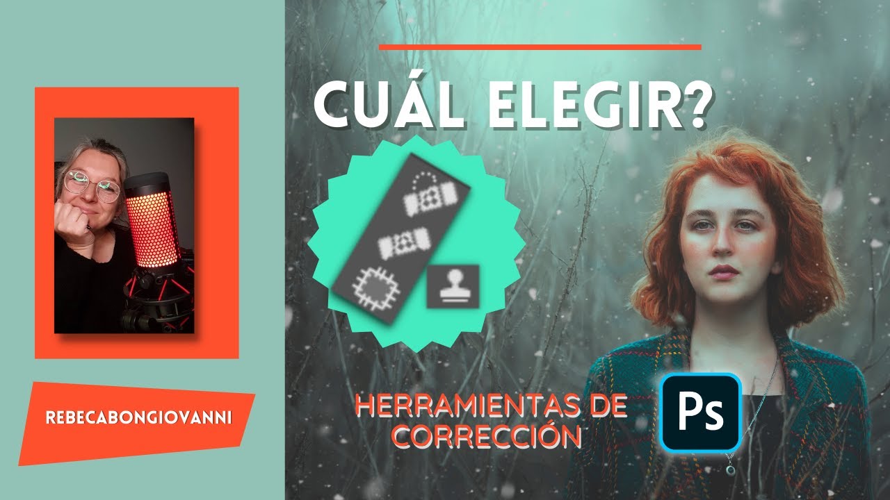 Herramientas de corrección en Photoshop