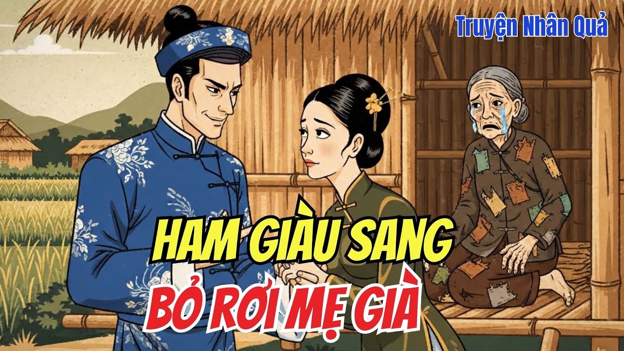 Nhân Quả Báo Ứng: Ham Giàu Bỏ Mẹ Già – 10 Năm Sau Quỳ Khóc Trước Mộ Hoang