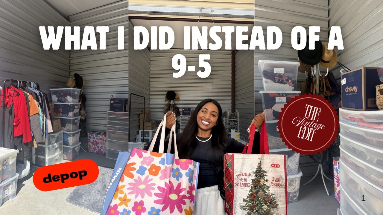 how i built a depop shop from nothing | $1000+ in profit!