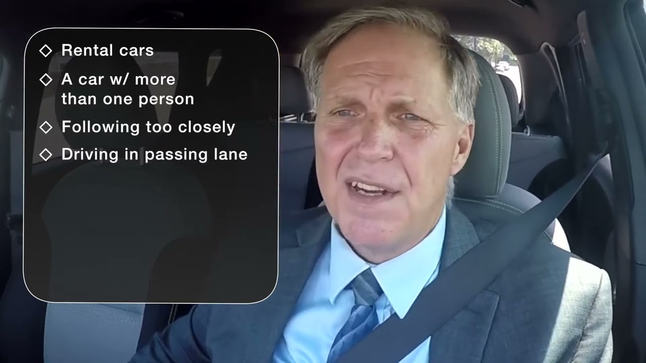 What do police look for when on the highway