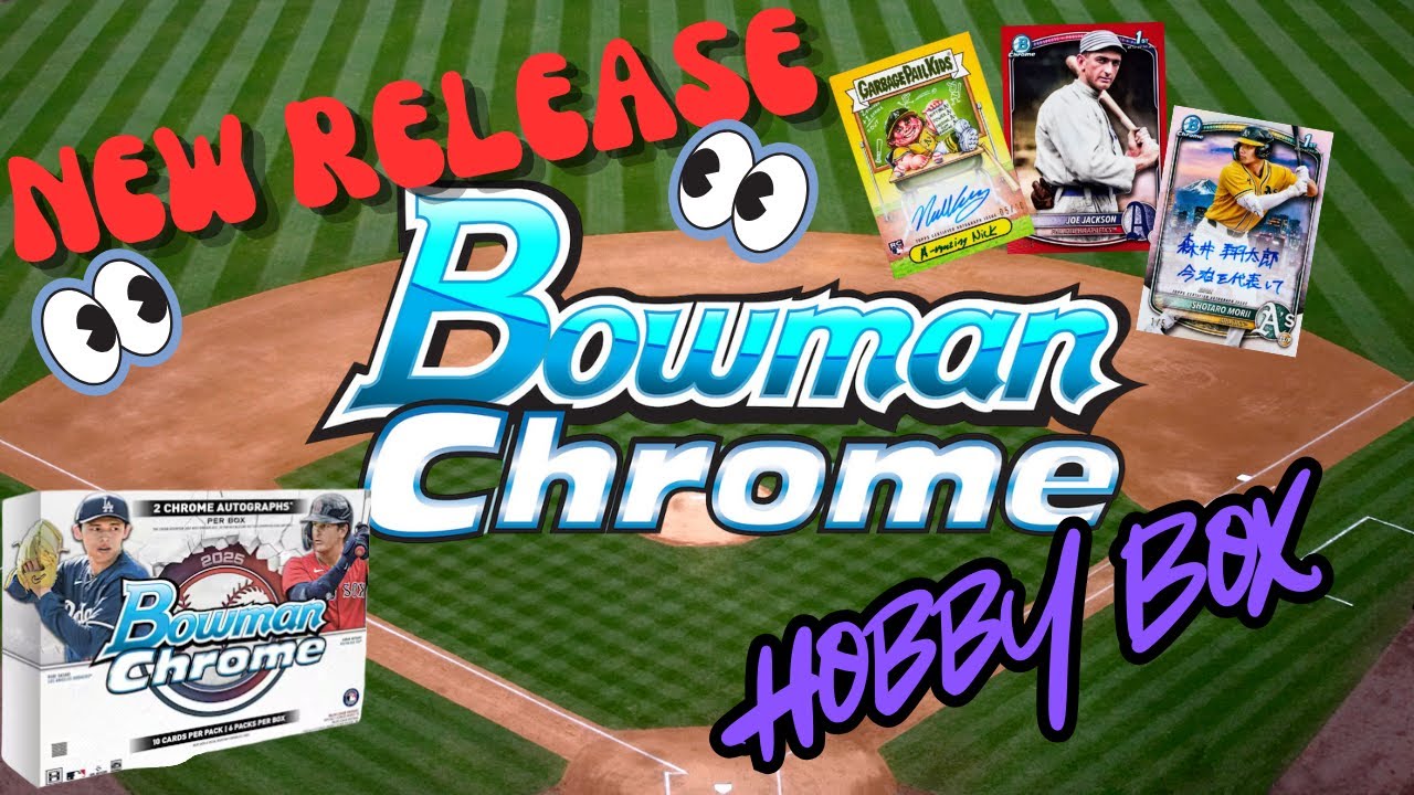 FIRE PULLS! 2025 Bowman Chrome Baseball Hobby Box Review & Hits!