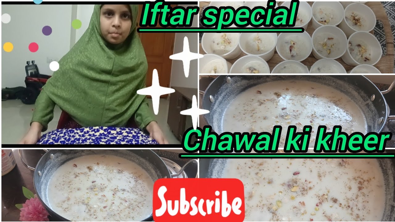 Iftar special Chawal ki kheer ✨👌🤤  #iftar #iftarrecipe #kheer #chawalkikheer 