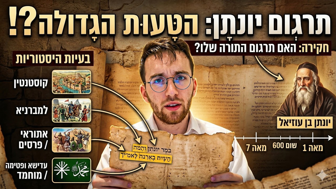 קונסטנטינוס ומוחמד בתוך התורה: איך זה הגיע לתרגום יונתן?