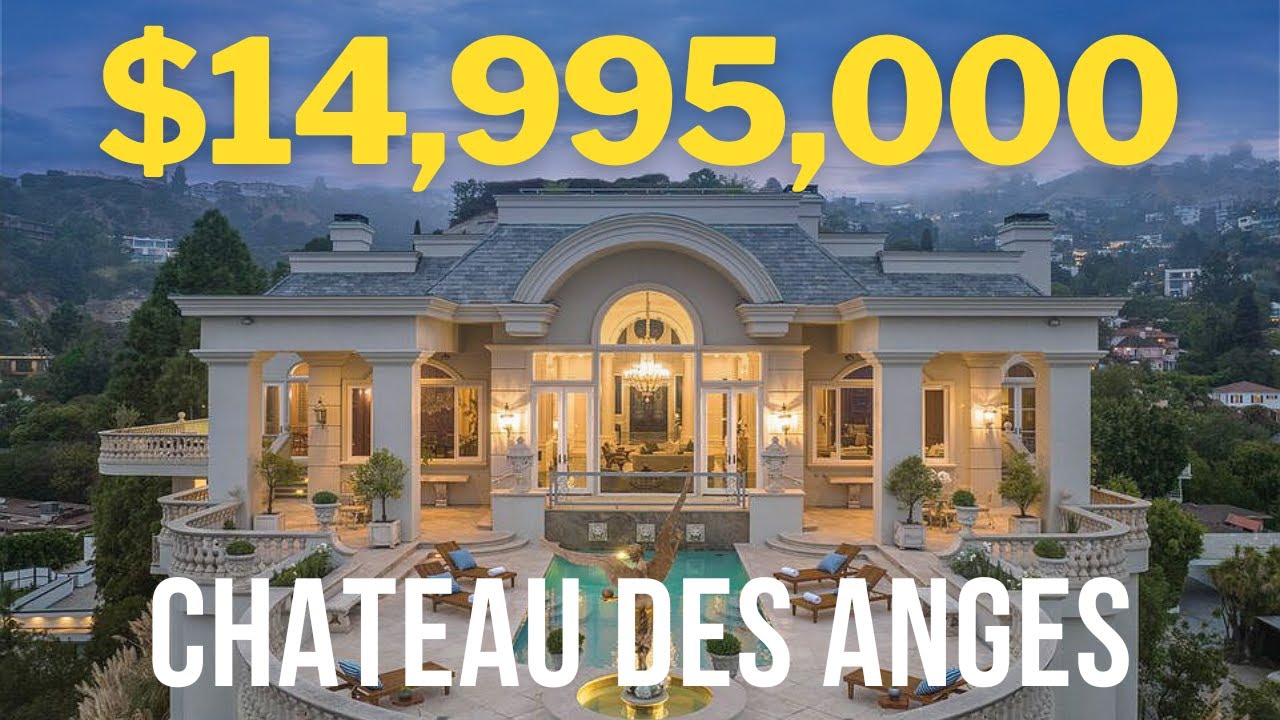 Welcome to the Magnificent Chateau des Anges | Elegant Residence on a Promontory above Sunset Strip.