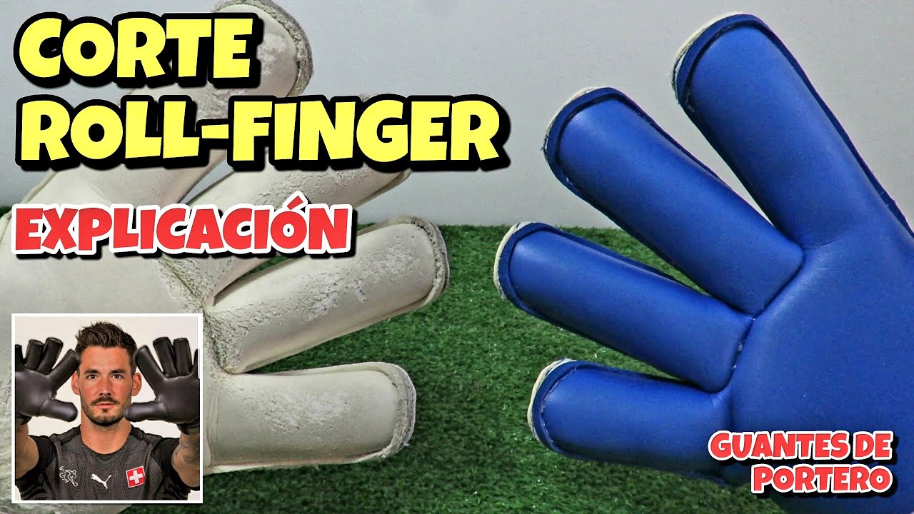 CORTE ROLL-FINGER | GUANTES DE PORTERO | EXPLICACI&Oacute;N | Tipos de Cortes