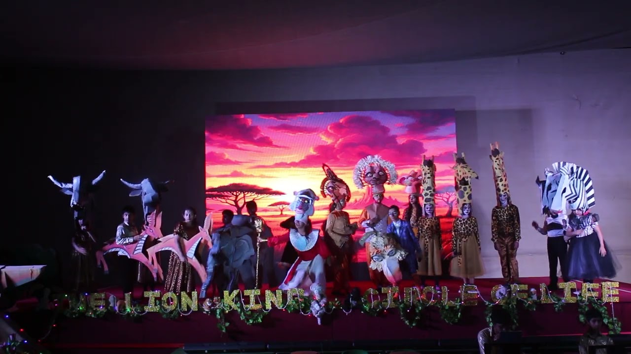 Circle of Life – begins  | part one | ￼￼Annual Day Presentation Inspired by #thelionking 🦁