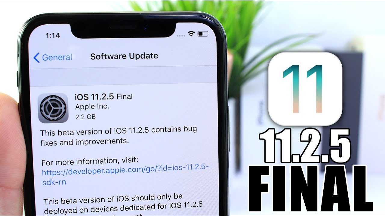 iOS 11.2.5 FINAL Version (BETA 7) is out | What&rsquo;s Next ?
