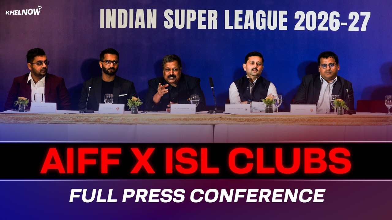 AIFF & ISL Clubs Joint Full Press Conference | OCI/PIO & Indian No 9 Quota In ISL, Asian Games.....