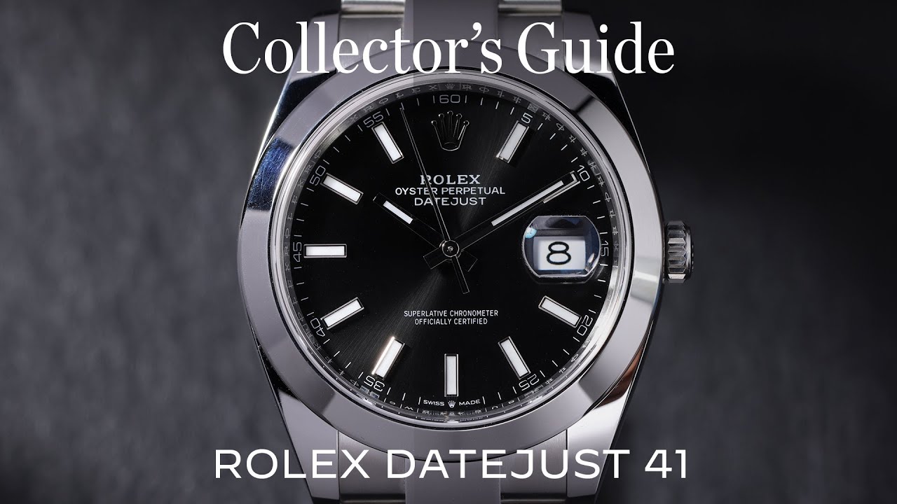 Rolex Datejust 41 Full Steel: The Best Rolex Watch For Almost Any Occasion + Prices & History