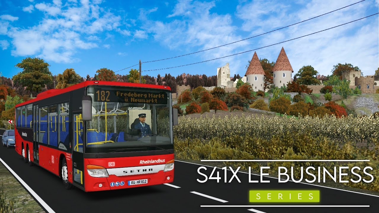 Den Dreiachser ausfahren - S41X LE Business Addon | Let's Play OMSI 2 #232