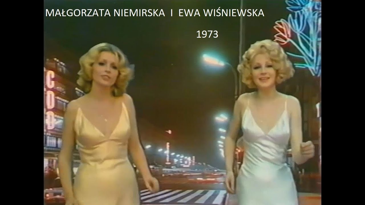 Małgorzata Niemirska i Ewa Wiśniewska 1973