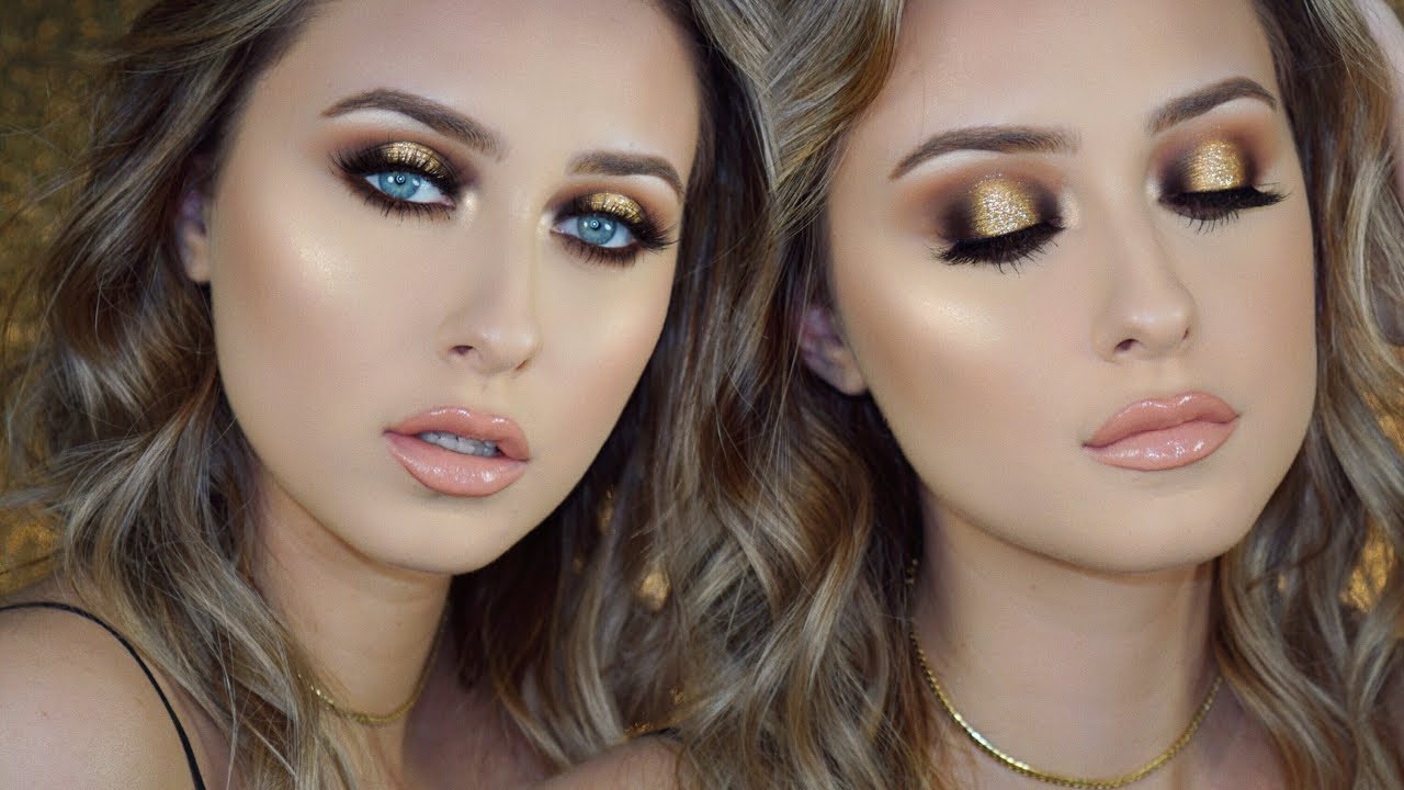 HALO SMOKEY EYE NEW YEARS EVE MAKEUP