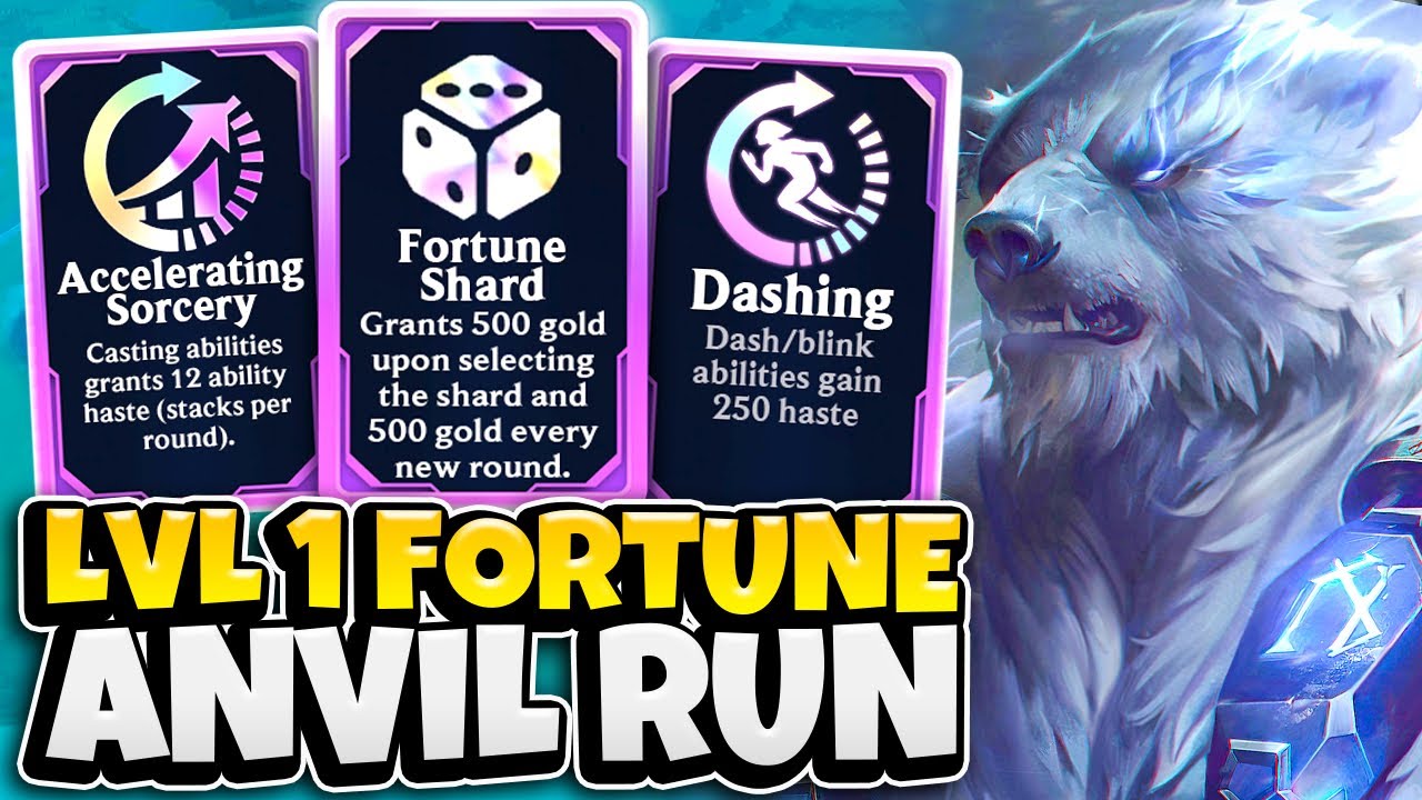 Level 1 Fortune Shard Volibear Anvil Run + Infinite Stuns and Heals